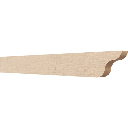 Ekena Millwork 2in. W x 4in. H x 32in. L Carmel Woodgrain TimberThane Rafter Tail, Primed Tan RFTUR02X04X32CARRCPR
